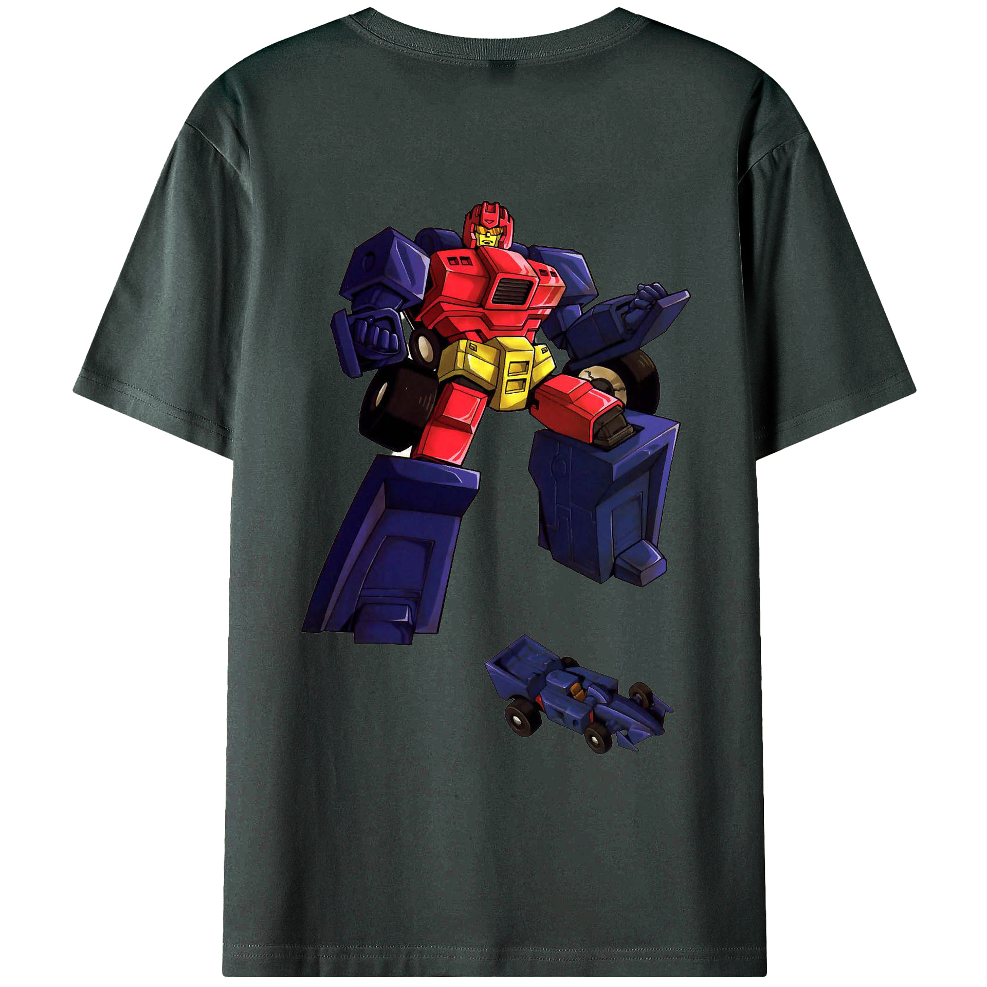 （画像用）  綿100％ メンズ半袖Tシャツ（バックプリント） 通気性